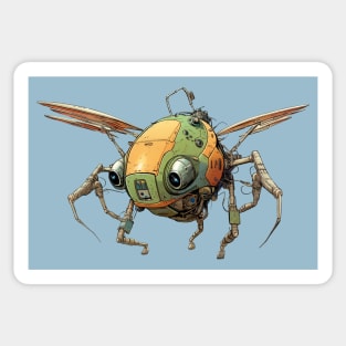 Sci Fi BugBot Sticker